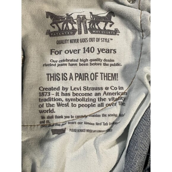 Levi 517 Red Tab Bootcut Jeans SIZE-34X29 - Picture 4 of 10